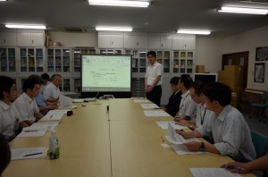 2.南センター長による開会挨拶