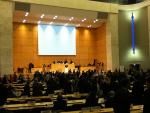 国連欧州本部本会議場