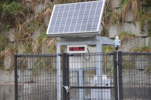 9.巡検（霊山の線量計）