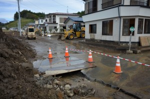 山田町田の浜地区の被害状況2