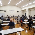 会場参加は市内の自主防災組織限定でした